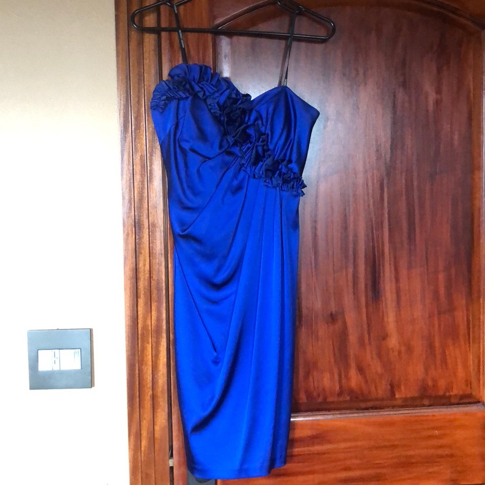 Maggy London Royal Blue Prom Dress